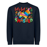 Navy let's get smashed Heavyweight Sweatshirt - LillyAllenDesigns