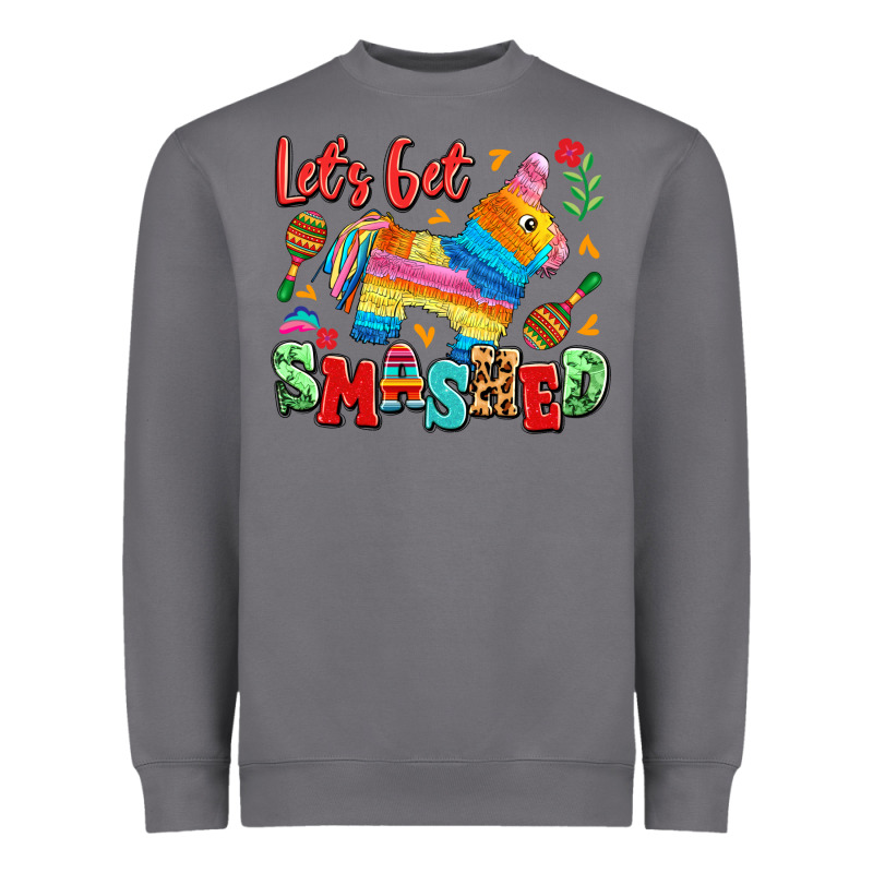 Let's Get Smashed Heavyweight Sweatshirt by LillyAllenDesigns | Teevron