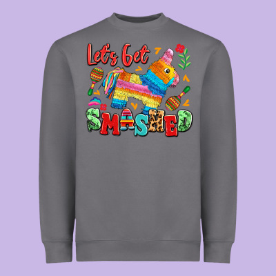 Let's Get Smashed Heavyweight Sweatshirt Designed By Lillyallendesigns