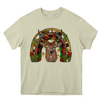 Mossy deer rainbow Heavy Core Tee - JahusDesignShop