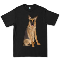 Black german shepherd Premium Tee - JahusDesignShop