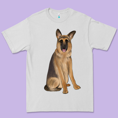 German Shepherd Premium Tee Designed By Jahusdesignshop