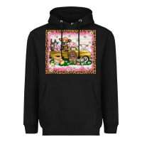 Black Easter Day with farm animals tumbler Heavyweight Hoodie - HowdyJamesFarm