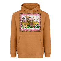 Meerkat Easter Day with farm animals tumbler Heavyweight Hoodie - HowdyJamesFarm