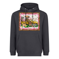 Smoke Easter Day with farm animals tumbler Heavyweight Hoodie - HowdyJamesFarm