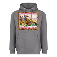 Storm Easter Day with farm animals tumbler Heavyweight Hoodie - HowdyJamesFarm