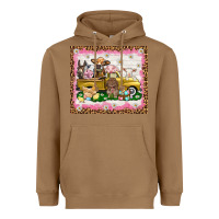 Toasted Coconut Easter Day with farm animals tumbler Heavyweight Hoodie - HowdyJamesFarm