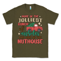 Army Green home of the jollıest bunch of assholes thıs sıd Classic Tee - MaliasSmallBusiness