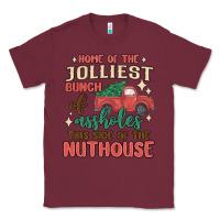 Burgundy home of the jollıest bunch of assholes thıs sıd Classic Tee - MaliasSmallBusiness