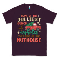 Plum home of the jollıest bunch of assholes thıs sıd Classic Tee - MaliasSmallBusiness