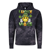 Cloud Black lucky vibes Vintage Hoodie - MaliasSmallBusiness