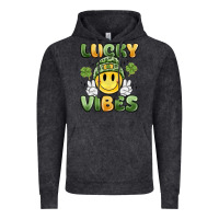 Lucky Vibes Vintage Hoodie | Teevron