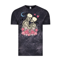 Cloud Black the lovers skeletons Vintage Tee - MaliasSmallBusiness