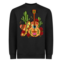 Black mexican guitar Heavyweight Sweatshirt - LillyAllenDesigns