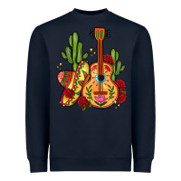 Navy mexican guitar Heavyweight Sweatshirt - LillyAllenDesigns