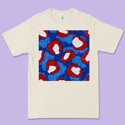 Glitter 4th Of July Seamless Pattern 8 Premium Tee Designed By Bundleandbundleshop
