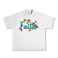 Lunar Rock faith with flower and butterfly Urban Heavy Tee - NancyCooperArtShop