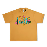 Peanut Butter faith with flower and butterfly Urban Heavy Tee - NancyCooperArtShop