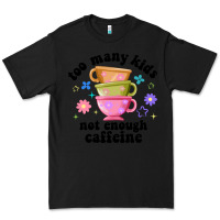 Black too many kids not enough caffeine Premium Tee - JahusDesignShop