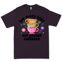 Plum too many kids not enough caffeine Premium Tee - JahusDesignShop