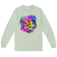 Matcha halloween candy patches 1 Long Sleeve Tee - BundleAndBundleShop