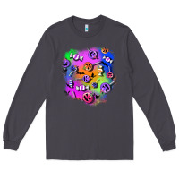 Smoke halloween candy patches 1 Long Sleeve Tee - BundleAndBundleShop