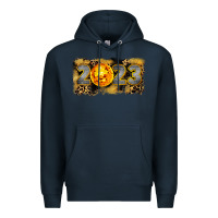 Navy 2023 new year Premium Hoodie - CowGirlArtShop
