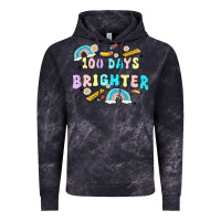 Cloud Black 100 days brighter Vintage Hoodie - MaliasSmallBusiness