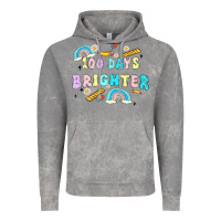 Cloud Rock 100 days brighter Vintage Hoodie - MaliasSmallBusiness