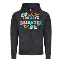 Vintage Black 100 days brighter Vintage Hoodie - MaliasSmallBusiness