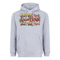 Heather Grey Super mom super wife super tired Heavyweight Hoodie - CowGirlArtShop