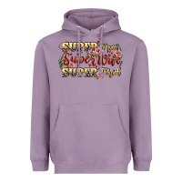 Lavender Super mom super wife super tired Heavyweight Hoodie - CowGirlArtShop