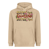 Mushroom Super mom super wife super tired Heavyweight Hoodie - CowGirlArtShop