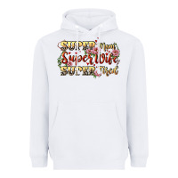 White Super mom super wife super tired Heavyweight Hoodie - CowGirlArtShop