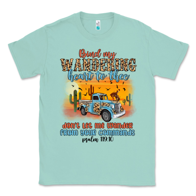 Bind My Wandering Heart To Thee Classic Tee by MaliasSmallBusiness | Teevron