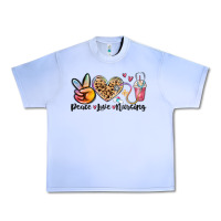 Grape Ice peace love nursing Urban Heavy Tee - MaliasSmallBusiness