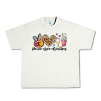 Pistachio peace love nursing Urban Heavy Tee - MaliasSmallBusiness