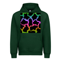 Forest Green cow glitter seamless pattern Urban Hoodie - BundleAndBundleShop
