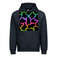 Navy cow glitter seamless pattern Urban Hoodie - BundleAndBundleShop