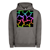 Pigment Tornado cow glitter seamless pattern Urban Hoodie - BundleAndBundleShop