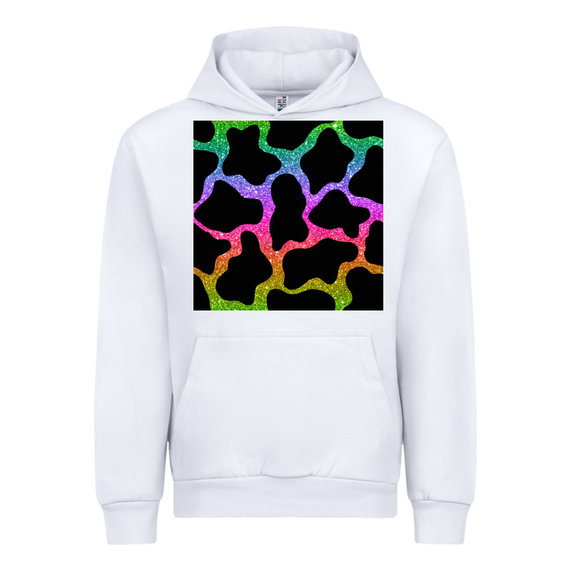 Cow Glitter Seamless Pattern Urban Hoodie by BundleAndBundleShop | Teevron