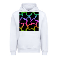 White cow glitter seamless pattern Urban Hoodie - BundleAndBundleShop