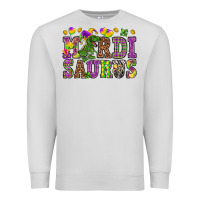 Dove Grey Mardi Saurus Premium Sweatshirt - HowdyJamesFarm