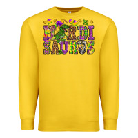 Lemon Mardi Saurus Premium Sweatshirt - HowdyJamesFarm