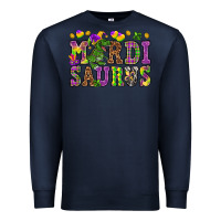 Navy Mardi Saurus Premium Sweatshirt - HowdyJamesFarm