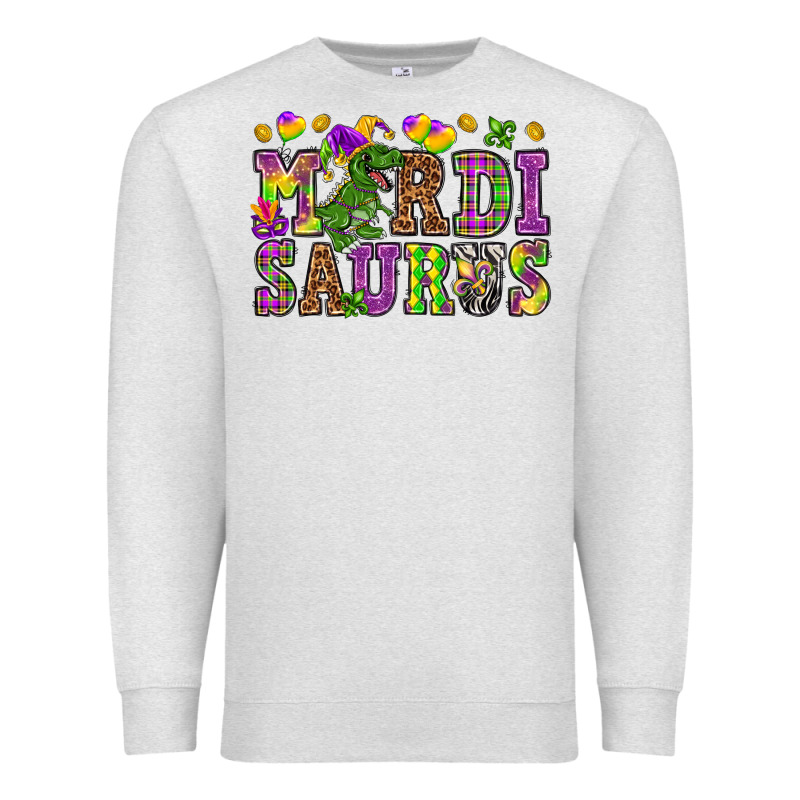 Mardi Saurus Premium Sweatshirt by HowdyJamesFarm | Teevron