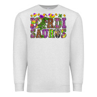 Oatmeal Heather Mardi Saurus Premium Sweatshirt - HowdyJamesFarm