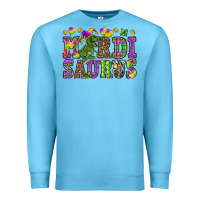 Ocean Blue Mardi Saurus Premium Sweatshirt - HowdyJamesFarm