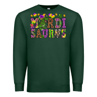 Sports Green Mardi Saurus Premium Sweatshirt - HowdyJamesFarm