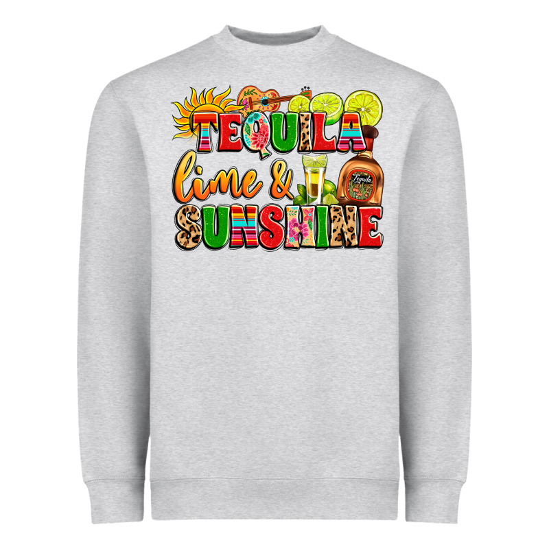 Tequila Lime And Sunshine Heavyweight Sweatshirt by LillyAllenDesigns | Teevron